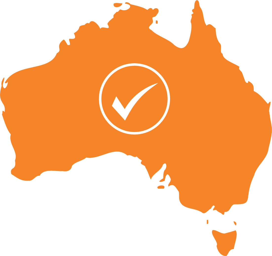 Map of Australia showing FineVu installation coverage